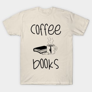 Coffee and Books T-Shirt